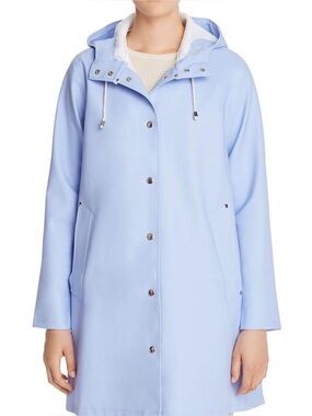 Stutterheim Mosebeck Raincoat Lavender Periwinkle Skyway XXS